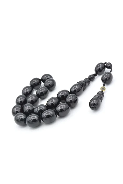 Murty99 Enes Abdo İmzalı Tombul Beyzi Siyah Katalin Efe Maskot Tesbih - Resim 2