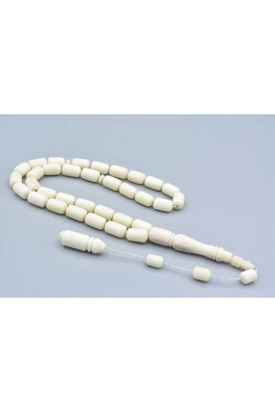 Murty99 Usta İşi İmamesi Oymalı Kapsül Kesim Deve Kemiği Tesbih ürün görseli 1