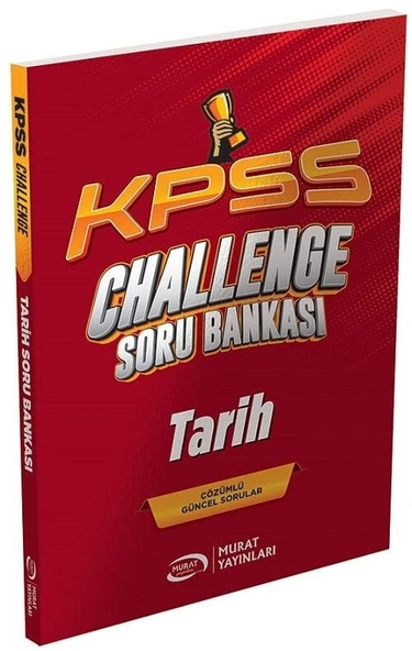 Murat KPSS Tarih CHALLENGE Soru Bankası Çözümlü Murat Yayınları ürün görseli 1