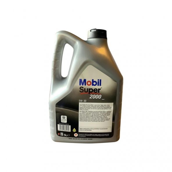 Mobil Super 2000 XE C3 5W-30 DPF 5 Lt Benzinli Dizel Motor Yağı - 2