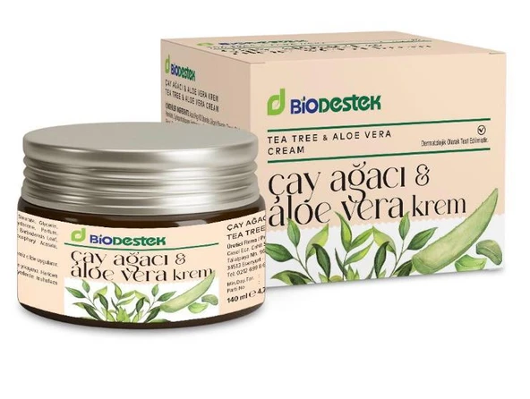 Destek Çay Ağacı Aleo Vera Kremi 140 Ml ürün görseli 1
