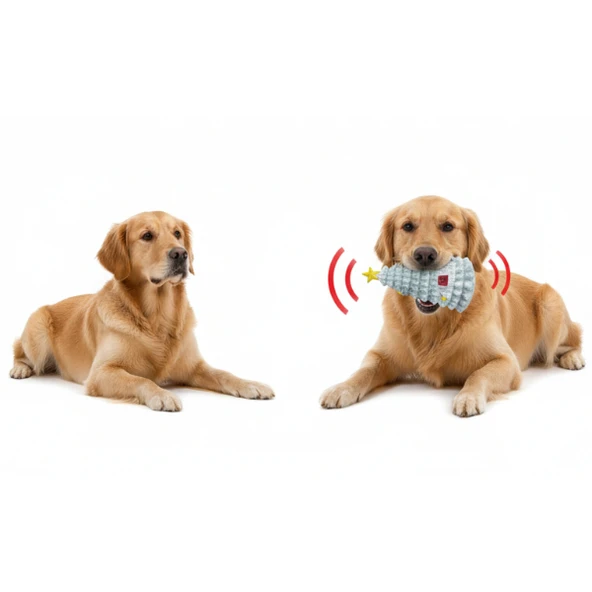 Periboia Sesli Çam Ağacı Tasarımlı Oyuncak ürün görseli 1