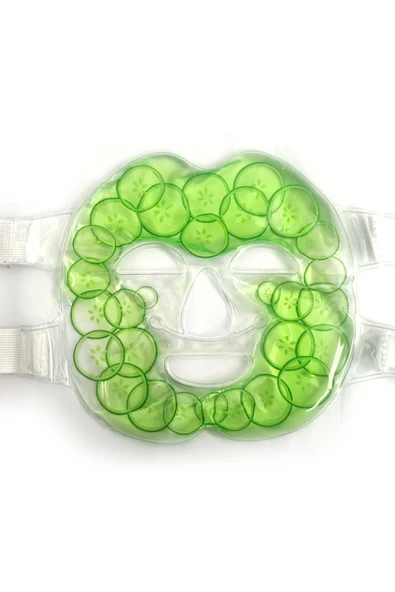 Salatalık Yüz Maske Jel Sıcak Soğuk Kullanım Rahatlatıcı - Resim 2