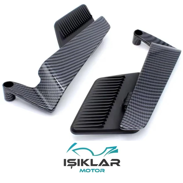 BMW C 400 Karbon Desenli Yarasa Ayna IA437091 ürün görseli 1