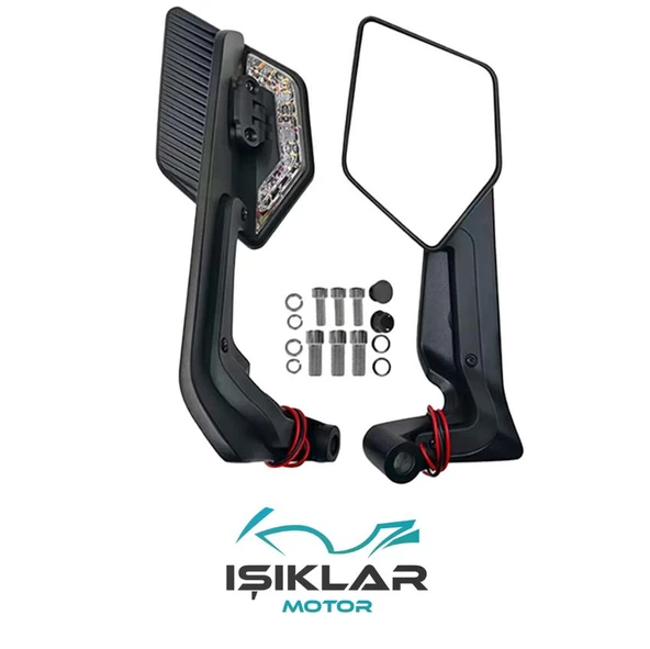 BMW G 310 Sinyalli Yarasa Ayna IA439089 ürün görseli 1