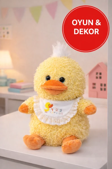 Peluş Ördek Oyuncak – Yumuşacık Sarılmalık Bebek & Çocuk Oyuncağı - Resim 4