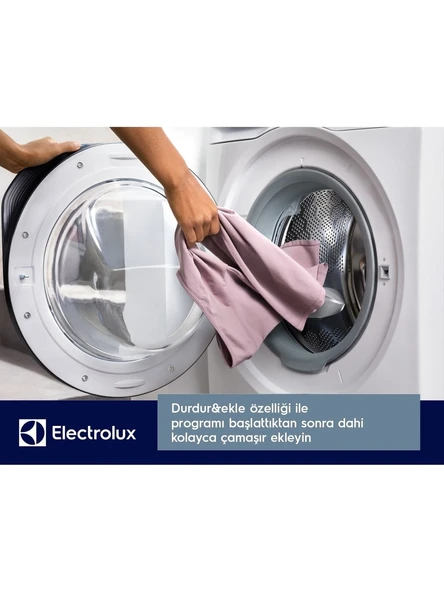 Electrolux EW6F3414UT 600 Serisi Sensicare 10 kg 1400 Devir Universaldose Çamaşır Makinesi - Resim 3