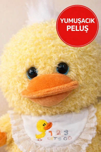 Peluş Ördek Oyuncak – Yumuşacık Sarılmalık Bebek & Çocuk Oyuncağı - Resim 2