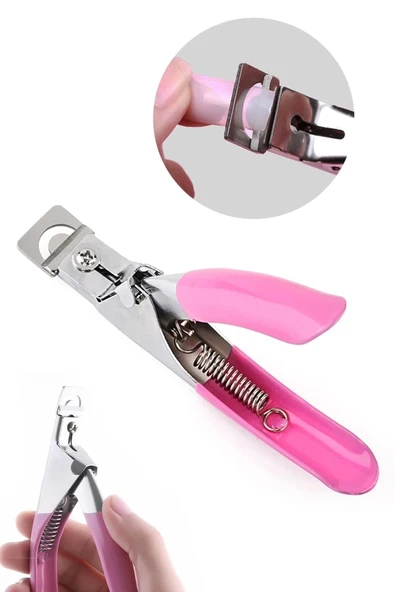 Takma Tırnak Protez Tırnak Pens Kesici Ayarlayıcı Giyotin ürün görseli 1