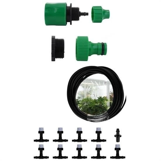 10 Metre Kendin Yap Balkon Veranda Çardak Kamelya Sulama Serinletme Ve Nemlendirme Sistemi - Resim 6