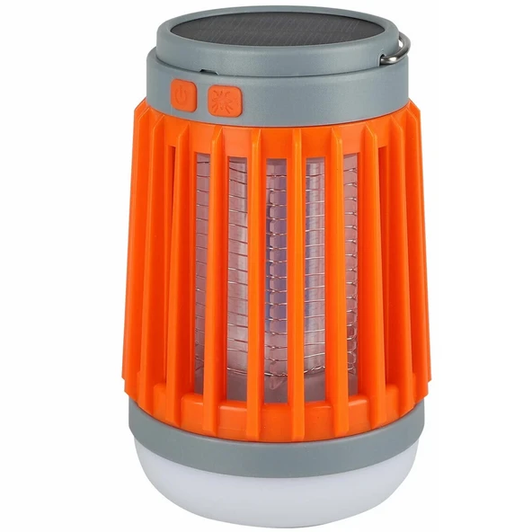 W851 Usbli Solar Sinek Öldürücü Özellikli 3ın1 Kamp Feneri - Resim 2