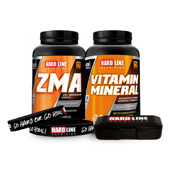 Hardline Vitamin Mineral 120 Tablet + Zma 180 Kapsül