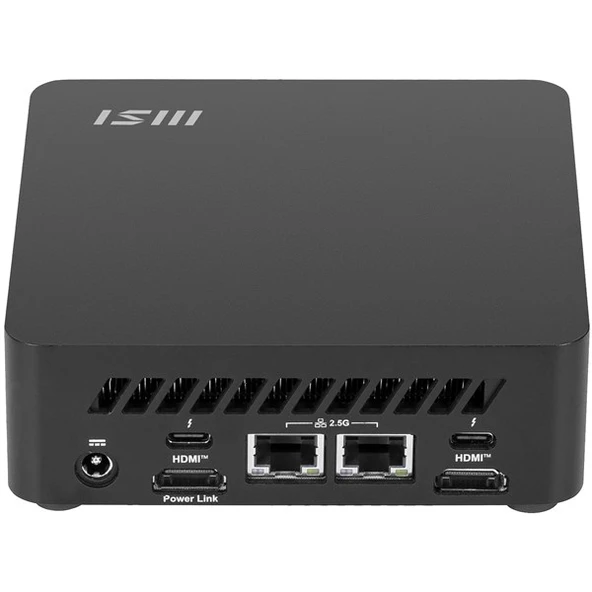 MSI CUBI NUC AI 1UMG-007EU CORE 5 125U-8GB DDR5 RAM-1TB NVME-W11 PRO MINI PC iki ethernetli - Resim 3