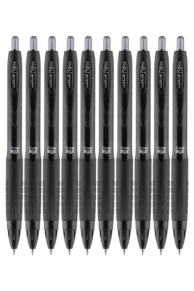 Siyah Pilot Kalem Signo 307 10 Adet Uniball Basmalı Pilot Kalem 0.5 mm Roller Uçlu Pilot Kalem İnce Uçlu Likit Mürekkep ürün görseli 1