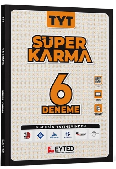 EYTED Yayınları TYT Süper Karma 6 Deneme Yeni ürün görseli 1