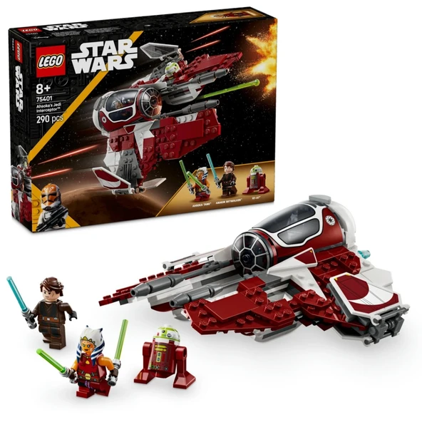 Star Wars Ahsoka’nın Jedi Interceptor’ı Starfighter 75401 ürün görseli 1