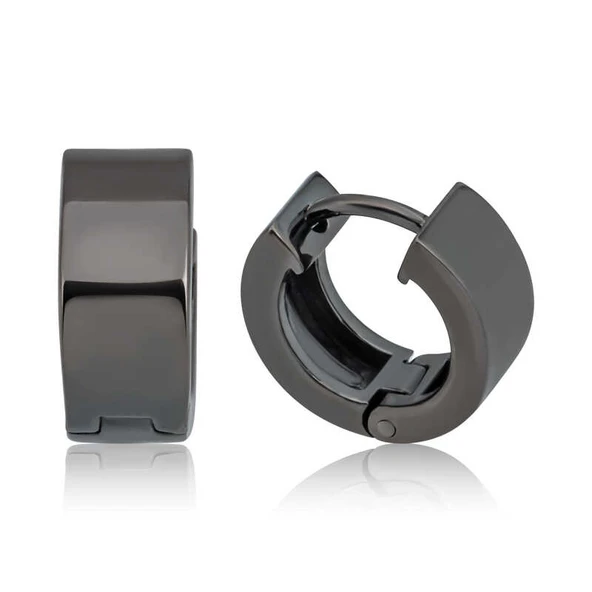 Gümüş Halka Erkek Küpe ürün görseli 1