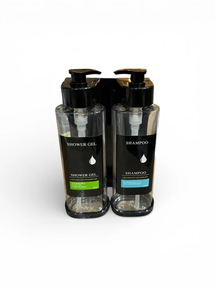 Monteli 2 li banyo seti - duş içi şampuanlık duş jeli ürün görseli 1