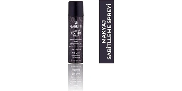 Gabrini Make-Up Fıxıng Spray - Makyaj Sabitleme Spreyi ürün görseli 1