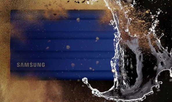 Samsung T7 Shield MU-PE1T0S/WW Siyah USB 3.2 1 TB Taşınabilir SSD - Resim 2