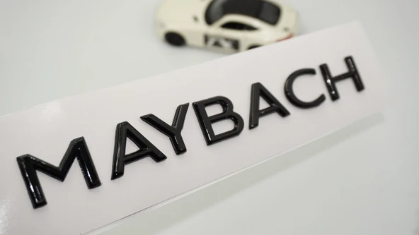 DK Tuning Maybach Bagaj Siyah ABS Yazı Logo Arma ürün görseli