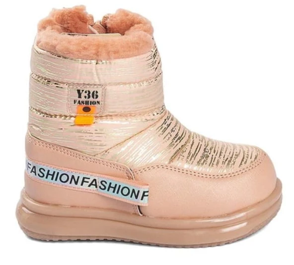 Twingo 9080 Somon Kız Çocuk İçi Kürklü Bot ürün görseli 1