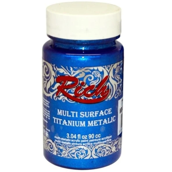 Rich Multi Surface Titanium 2562 Mavi Metalik 90 cc - Resim 2