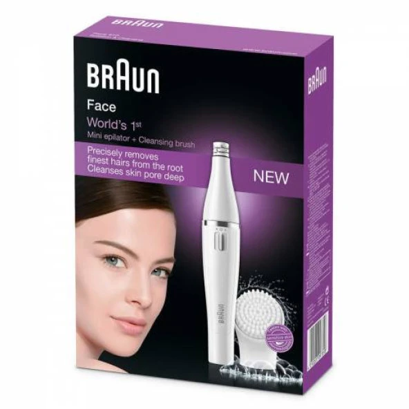 Braun Se810 Face Premium Yüz Temizleme Fırçası Ve Yüz Epilatörü BSE810