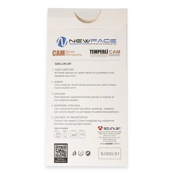 Samsung Galaxy M34 5g 3d Antistatik Hayalet Cam Ekran Koruyucu - Resim 4