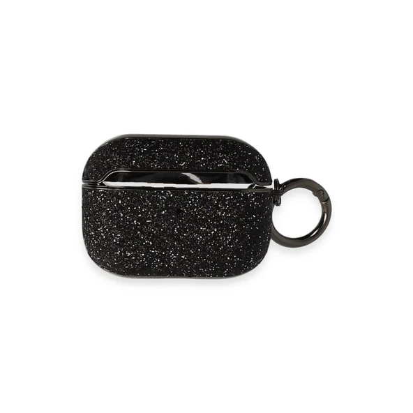 Airpods 3 (3.nesil) Spell Simli Kılıf - Siyah - Resim 3