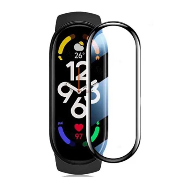 Xiaomi Mi Band 6 Polymer Nano Ekran Koruyucu - Şeffaf ürün görseli 1