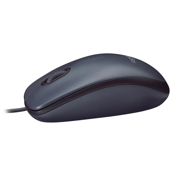 Logitech B100 Black USB Mouse 910-003357 - 7