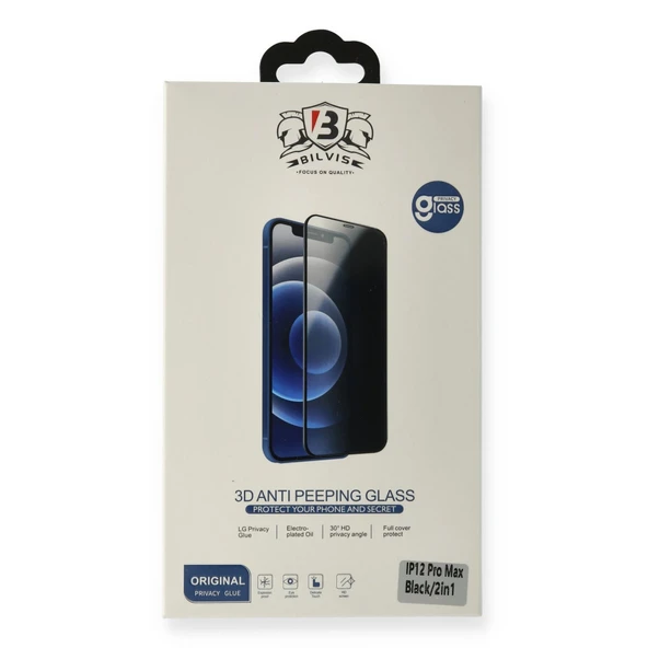 İphone 13 Pro Max Bilvis Hayalet Cam Ekran Koruyucu - Resim 2