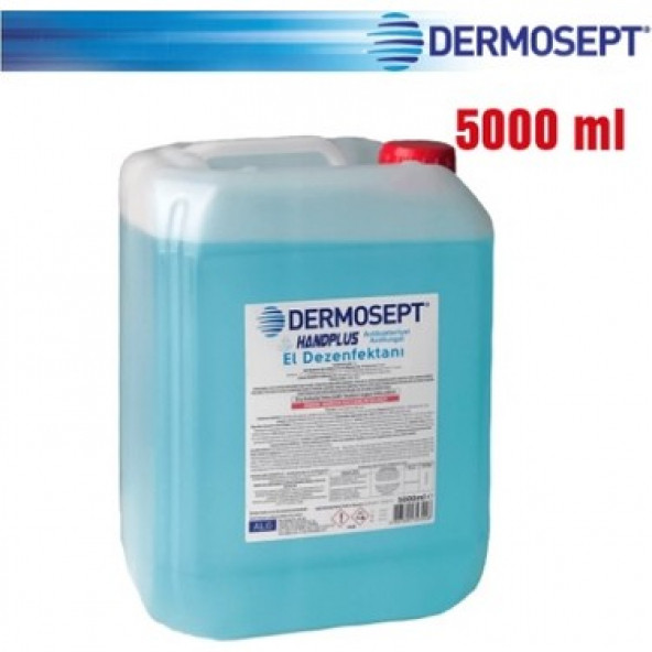Dermosept Alkol Bazlı El Dezenfektanı 5000 ml Antiseptik 5Lt