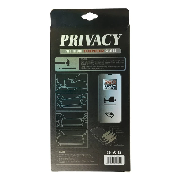 İphone 11 Pro Max 34d Hayalet Izgaralı Cam - Resim 2