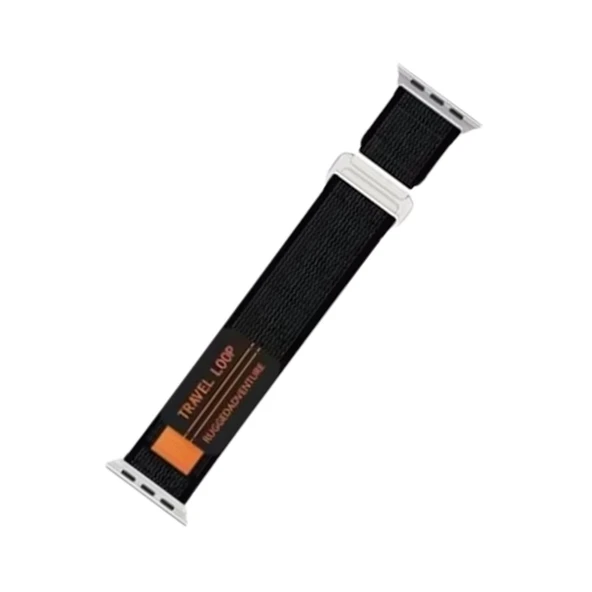 Apple Watch 38mm Alice Kumaş Kordon - Siyah ürün görseli 1