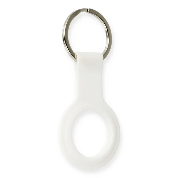 Airtag Silikon Kılıf - Beyaz ürün görseli 1