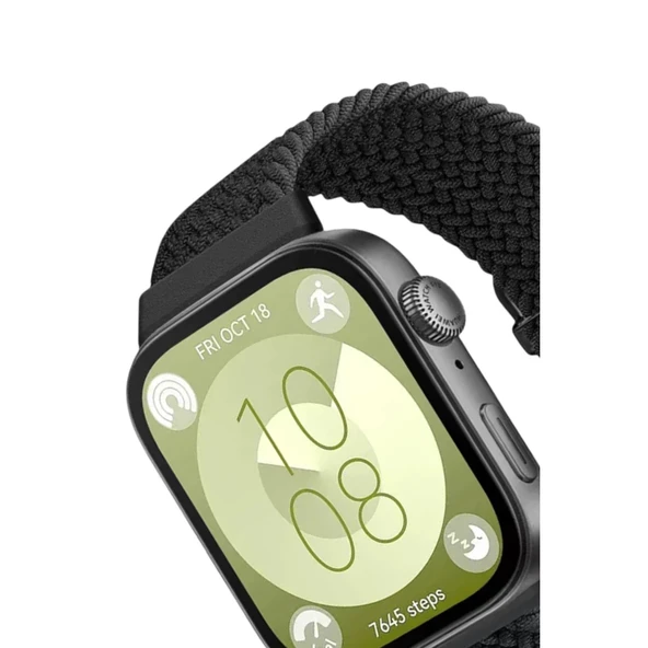 Huawei Fit 4  Kordon - Siyah - Resim 2