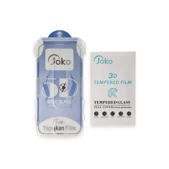 Joko İphone 16 Pro Max Joko Magic 5d Cam - Siyah - Resim 5