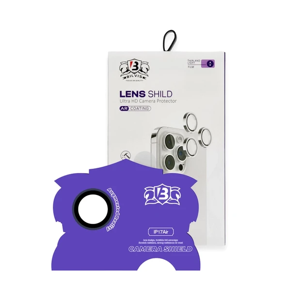 Apple İphone 17 Air Bilvis Titan Kamera Lens - Lacivert ürün görseli 1