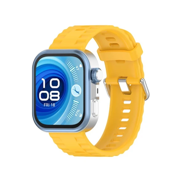 Huawei Watch Fit 3 Klasik Kordon - Sarı ürün görseli 1