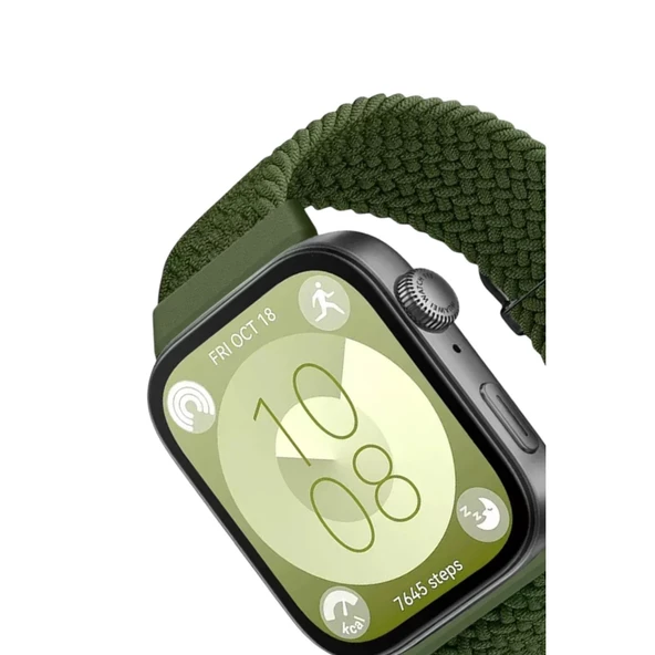 Huawei Fit 4  Kordon - Koyu Yeşil - Resim 2