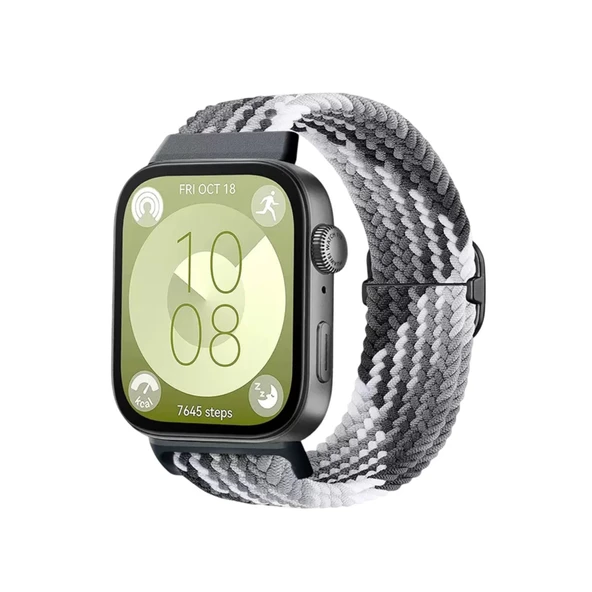 Huawei Fit 4  Kordon - Gri-siyah ürün görseli 1