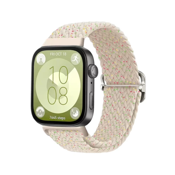 Huawei Fit 4  Kordon - Gri-turuncu ürün görseli 1