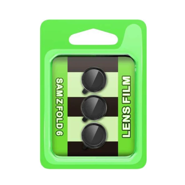 Samsung Galaxy Z Fold 6 Raze Metal Kamera Lens - Siyah ürün görseli 1