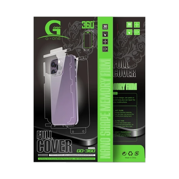 İphone 17 Pro Max 360 Full Body Arka Koruyucu ürün görseli 1