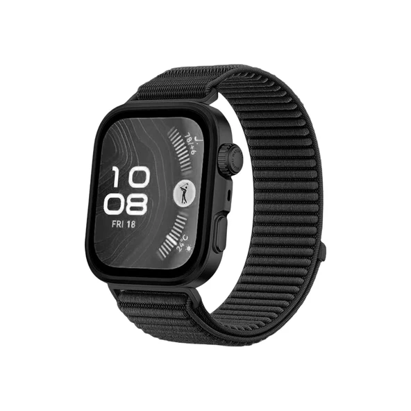 Huawei Fit 4 Braid Kordon - Siyah ürün görseli 1
