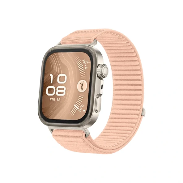 Huawei Fit 4 Braid Kordon - Pudra ürün görseli 1