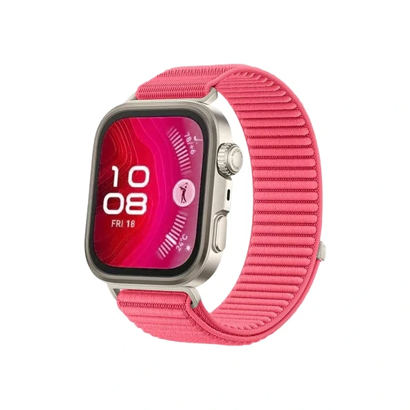 Huawei Fit 4 Braid Kordon - Rose ürün görseli 1