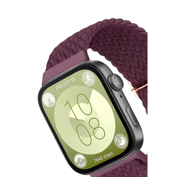 Huawei Fit 4  Kordon - Mürdüm - Resim 2